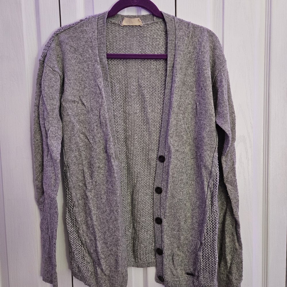 Hollister Heather Gray Women's Cardigan
